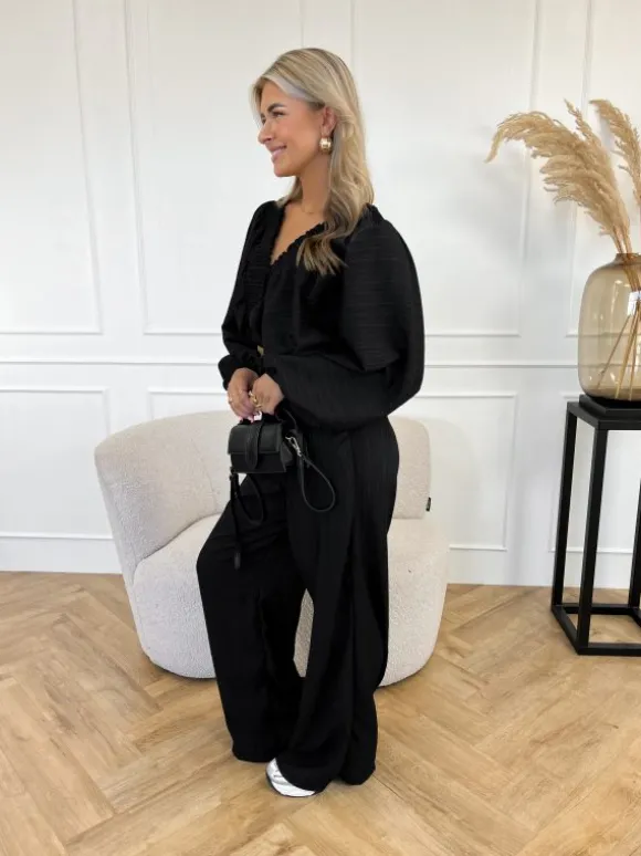 Ceylin set zwart