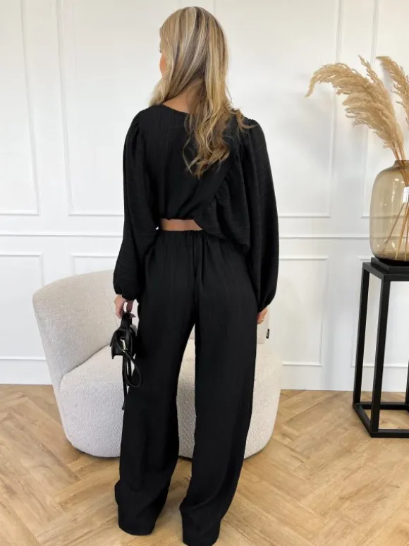 Ceylin set zwart