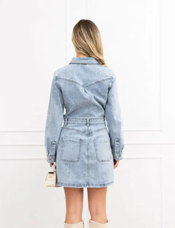 Ciara spijkerjurk blauw