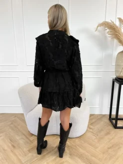 Cilia jurk zwart