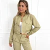 City vibes bomber jas groen