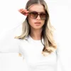 Claire zonnebril bruin