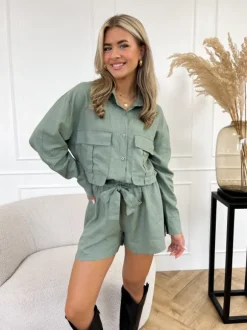 Clarie playsuit groen