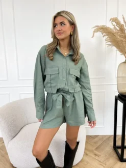 Clarie playsuit groen
