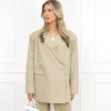 Clarissa box blazer groen