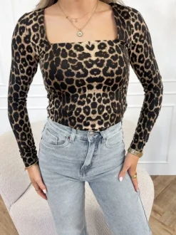 Claudia top panter