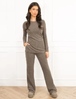 Daisy top taupe
