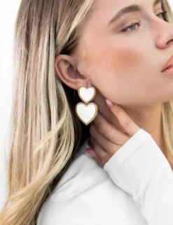 Danielle hartjes oorbellen goud