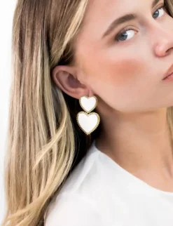 Danielle hartjes oorbellen goud