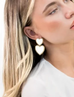 Danielle hartjes oorbellen goud
