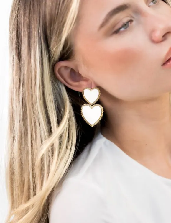 Danielle hartjes oorbellen goud