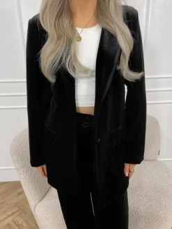 Debby blazer zwart