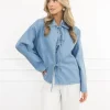 Dila spijkerblouse blauw