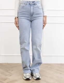 Diny wide leg jeans blauw