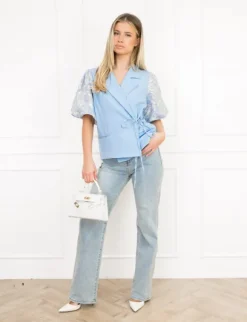 Dione blazer blauw