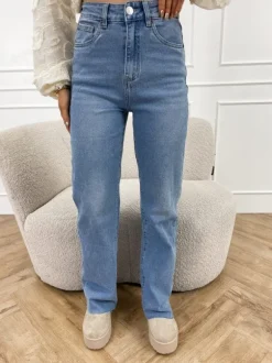 Doreen wide leg blauw