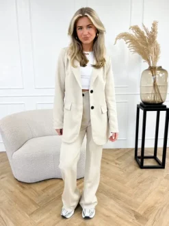 Elana pantalon beige