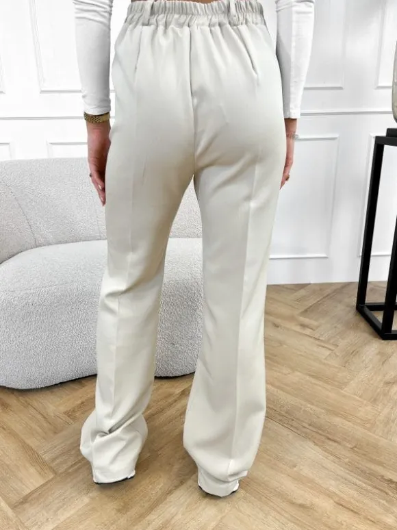 Elana pantalon beige