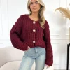 Eleanor vest bordeaux