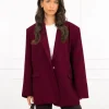 Elisa blazer bordeaux rood