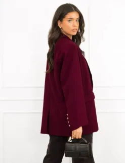 Elisa blazer bordeaux rood