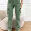 Elissa cargo pants groen