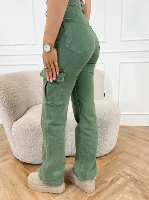 Elissa cargo pants groen