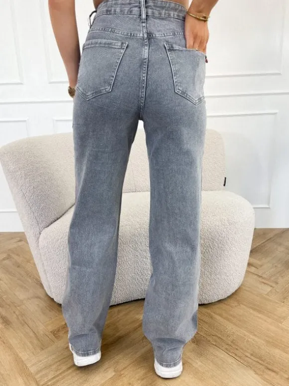 Elize jeans grijs