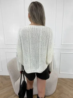 Elja trui off white