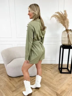 Ellis playsuit groen
