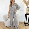 Elsa jumpsuit taupe