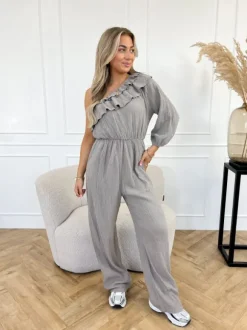 Elsa jumpsuit taupe