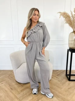 Elsa jumpsuit taupe