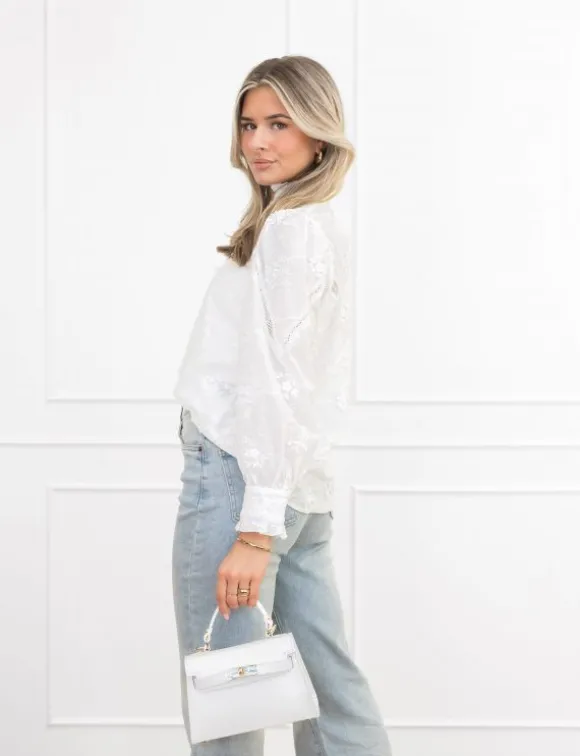 Elsie blouse wit