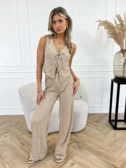 Elvi broek camel