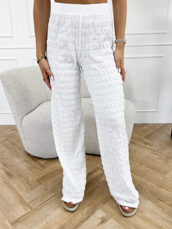 Elvi broek wit