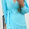 Elza jurk blauw