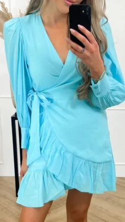 Elza jurk blauw