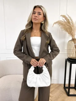 Emely blazer chocolat
