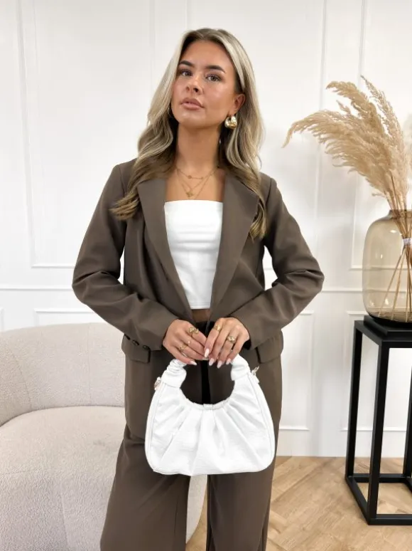Emely blazer chocolat