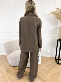 Emely blazer chocolat