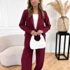 Emely pantalon bordeaux