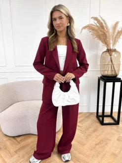 Emely pantalon bordeaux
