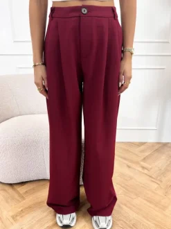Emely pantalon bordeaux