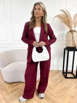 Emely pantalon bordeaux