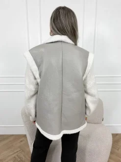 Estelle gilet grijs
