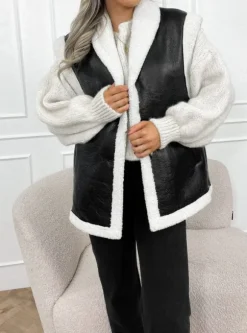 Estelle gilet zwart