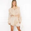 Evin jurk beige