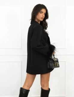 Feline blazer zwart