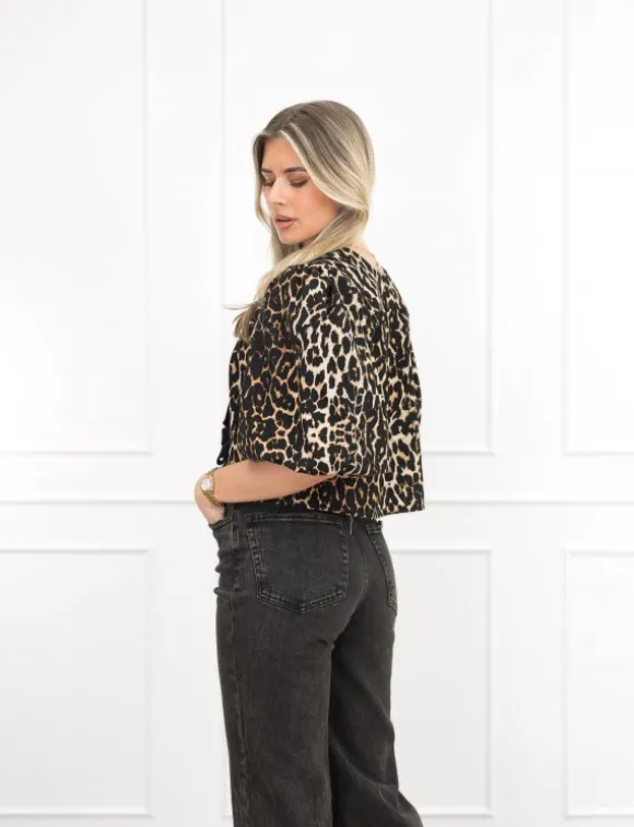 Fem panter top